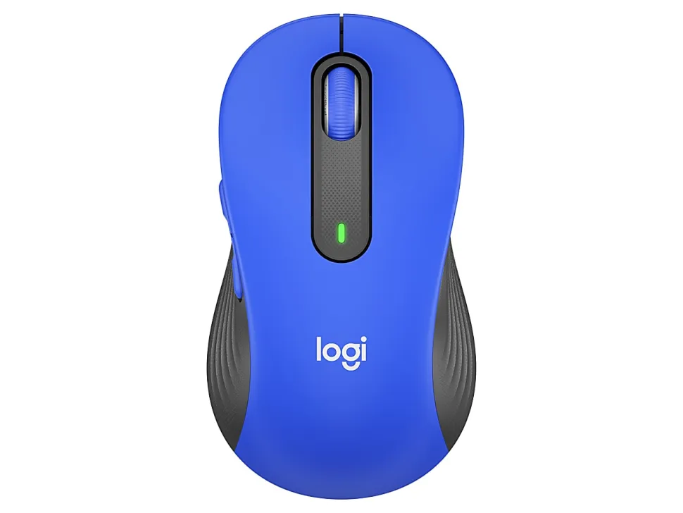 Logitech® Signature M650 L Full-Size Wireless Mouse, Blue, 910-006232