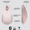Logitech Signature M550 Wireless Mouse, Rose, 910-006593