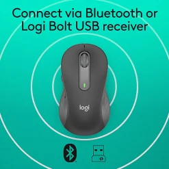 Logitech® Signature M650 Wireless Mouse, Graphite