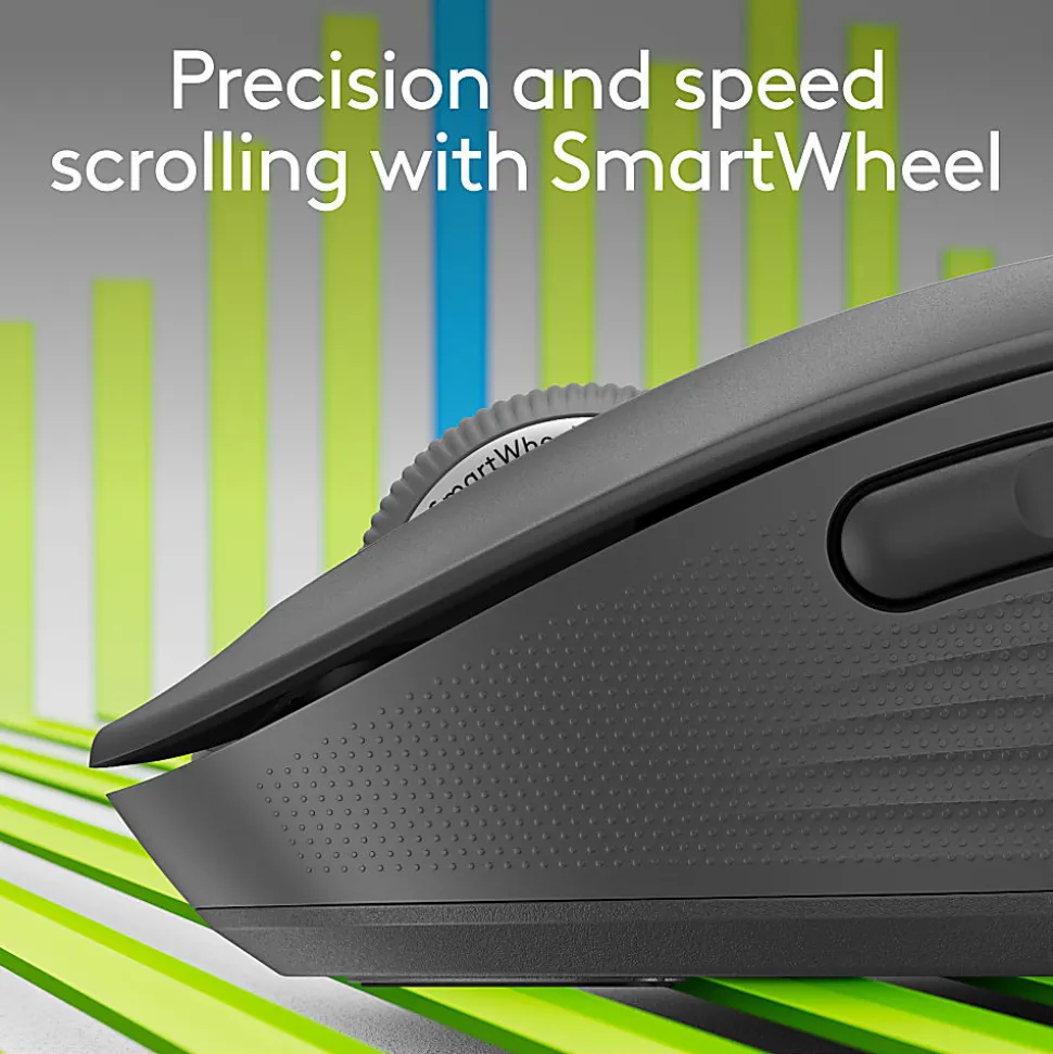 Logitech® Signature M650 Wireless Mouse, Graphite