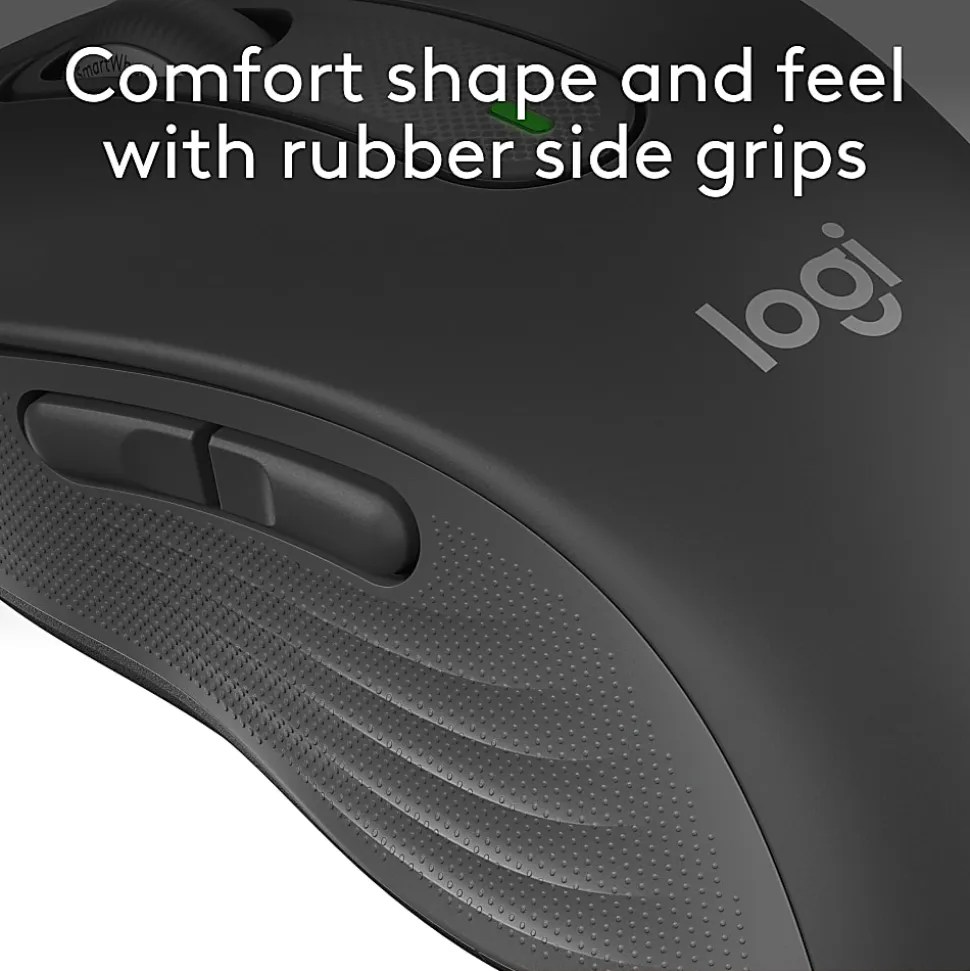Logitech® Signature M650 Wireless Mouse, Graphite
