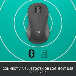 Logitech Signature M550 Wireless Mouse, Graphite, 910-006781