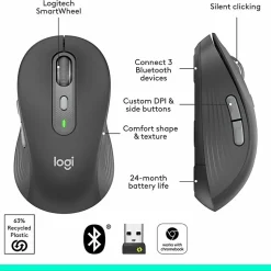 Logitech Signature Plus M750 L Mouse, 910007508