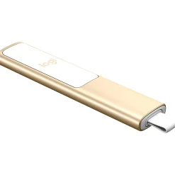 Logitech® Spotlight Universal Presentation Remote, Gold, 910-004860