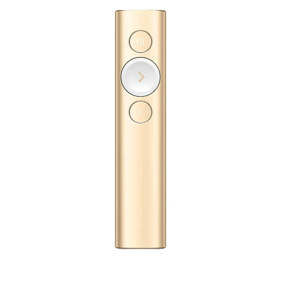 Logitech® Spotlight Universal Presentation Remote, Gold, 910-004860
