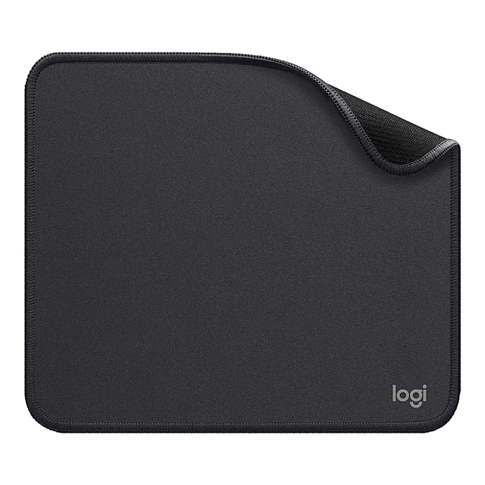 Logitech® Studio Series Mouse Pad, 9-1/8" x 7-15/16", Graphite