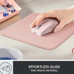 Logitech® Studio Series Mouse Pad, 9-1/8" x 7-15/16", Darker Rose
