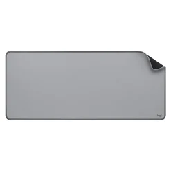 Logitech® Studio Series Multi-Functional Large Desk Mat, 11-13/16” x 27-1/2”, Mid-Gray