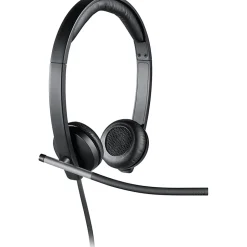 Logitech USB Headset Stereo H650e - Stereo - USB - Wired - 50 Hz to 10 kHz - Over-the-head - Binaural - 981000518