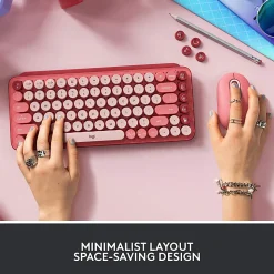 Logitech Wireless Mechanical Keyboard with Customizable Emoji Keys - Wireless Connectivity - Bluetooth - 920010709