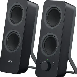 Logitech® Z207 Bluetooth® Computer Speakers, Black, Pack Of 2