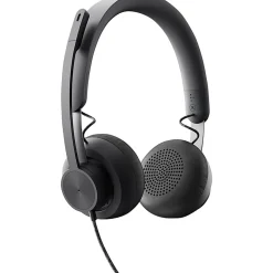 Logitech Zone Headset - Stereo - USB Type C - Wired - 32 Ohm - 20 Hz to 16 kHz - Over-the-head - Binaural - 981000876