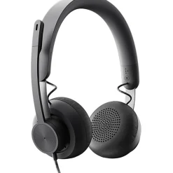 Logitech Zone Headset - Stereo - USB Type C - Wired - 32 Ohm - 20 Hz to 16 kHz - Over-the-head - Binaural - 981000876