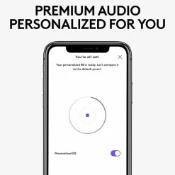 Logitech Zone 950 Premium Noise Canceling AI-Powered Headset Hybrid ANC and Bluetooth, Graphite, HL8183
