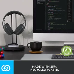 Logitech Zone Vibe 100 Lightweight Wireless Over-Ear Headphones, Graphite, 981-001256