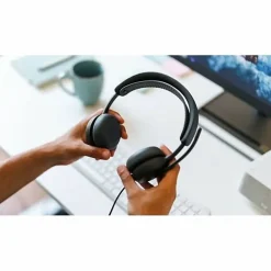 Logitech Zone Wired 2, Noise-Canceling Headset With Adaptive Hybrid ANC, Graphite