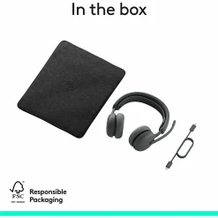 Logitech Zone Wireless 2 ES Headset UC, 981001502