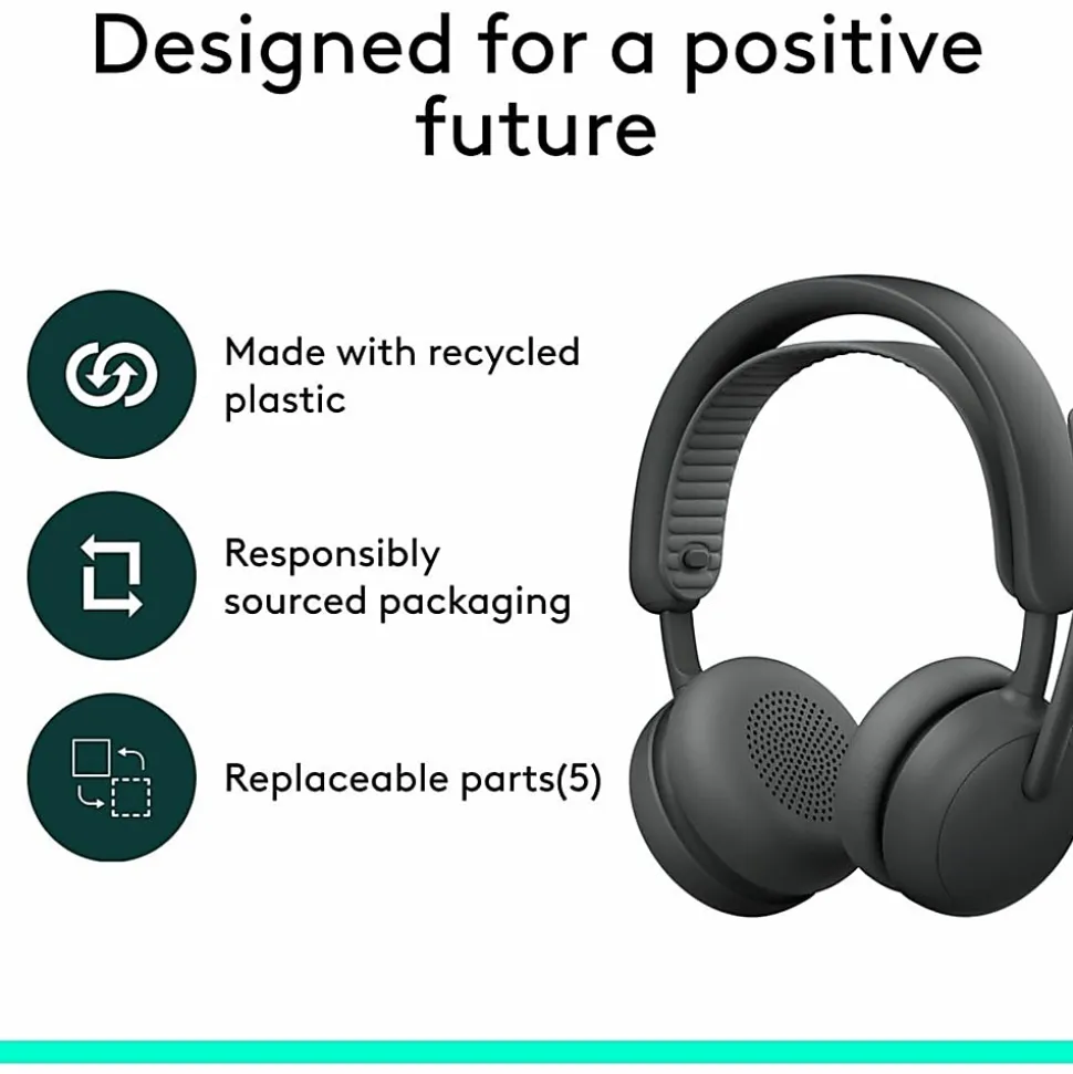 Logitech Zone Wireless 2 Es Hs Teams, 981001511