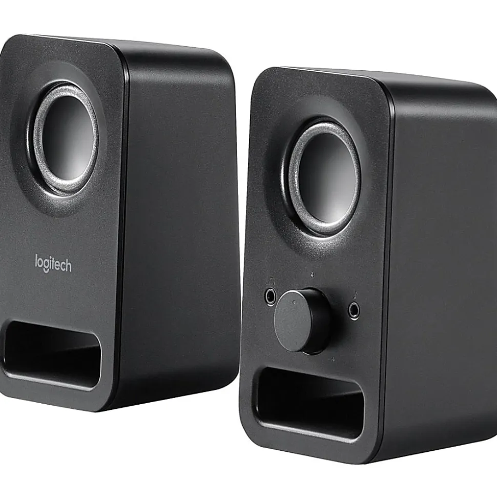 Logitech® Z150 2-Piece Speakers, Black