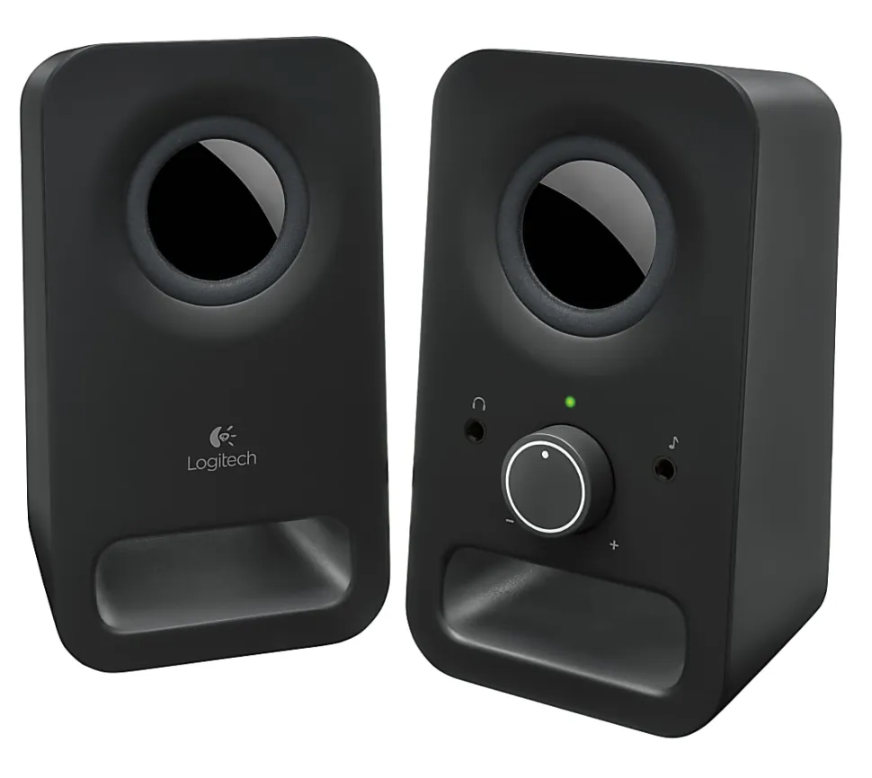 Logitech® Z150 2-Piece Speakers, Black