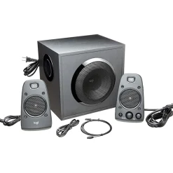 Logitech Z333 2.1 Speaker System - 40 W RMS - Black - 55 Hz to 20 kHz