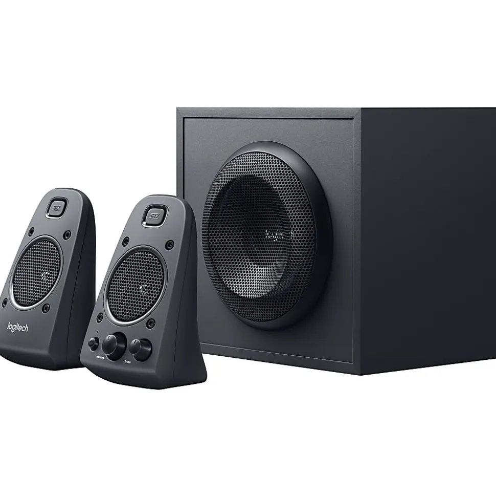Logitech Z333 2.1 Speaker System - 40 W RMS - Black - 55 Hz to 20 kHz