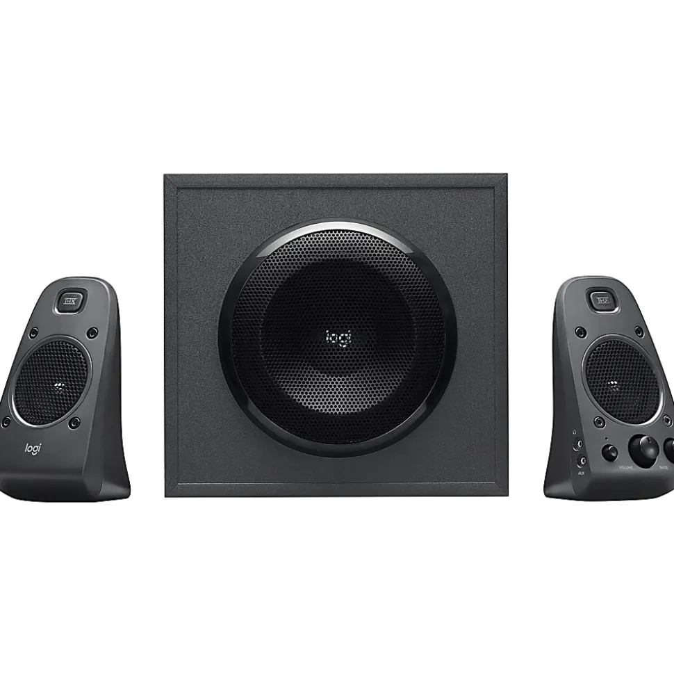 Logitech Z333 2.1 Speaker System - 40 W RMS - Black - 55 Hz to 20 kHz