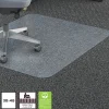 Lorell® Big and Tall Polycarbonate Low Pile Studded Chair Mat, 36" x 48"