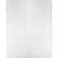 Lorell® Big and Tall Polycarbonate Low Pile Studded Chair Mat, 46