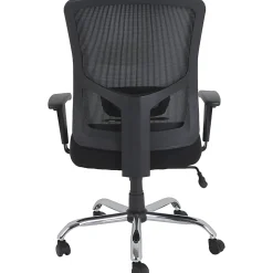 Lorell® Big & Tall Ergonomic Mesh Mid-Back Task Chair, Black