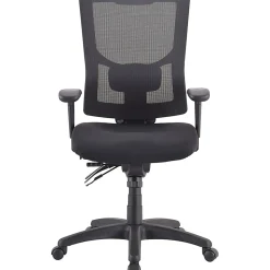 Lorell® Conjure Executive High-Back Ergonomic Mesh Chair, Black