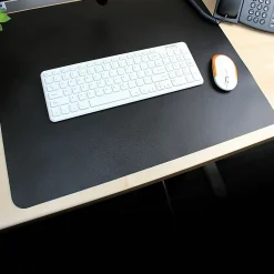 Lorell Desk Pad - Rectangular - 36" Width20" Depth - Black