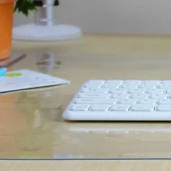 LorellĀ® Desk Pad, 36" x 20", Rectangle, Clear