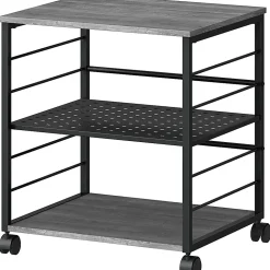 Lorell Deskside Mobile Machine Stand - 200 lb Load Capacity - 26.50