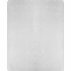 Lorell® Economy Studded Chair Mat, 46" x 60"