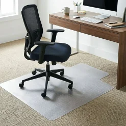 Lorell® Economy Studded Chair Mat, 36