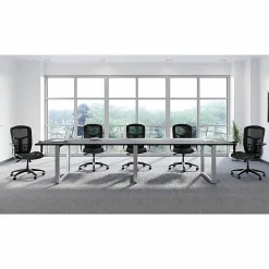 Lorell® Ergomesh High-Back Multifunction Chair, Black
