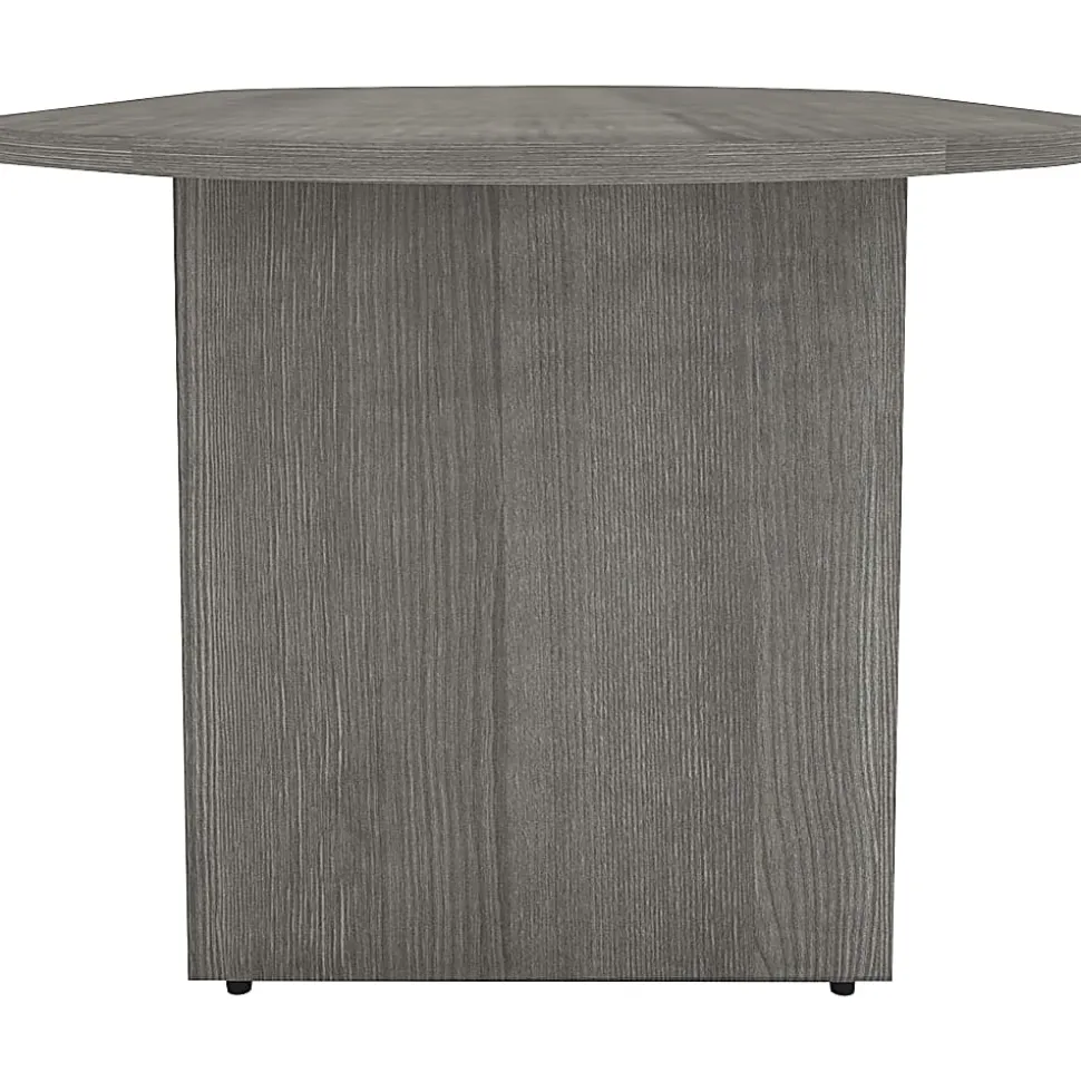 Lorell® Essentials Conference Table, 29-1/2"H x 72"W x 36"D, Weathered Charcoal