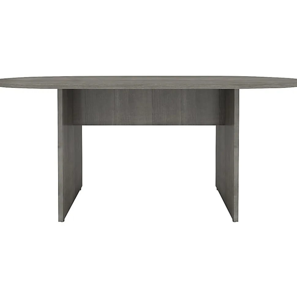 Lorell® Essentials Conference Table, 29-1/2"H x 72"W x 36"D, Weathered Charcoal