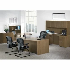Lorell® Essentials Laminate Oval Conference Table, 29-1/2”H x 72”W x 36”D, Walnut