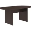 Lorell® Essentials Oval Conference Table, 29-1/2"H x 72"W x 36"D, Espresso