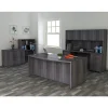Lorell® Essentials 48"W Computer Desk, Weathered Charcoal