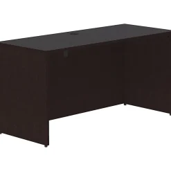 Lorell® Essentials 60"W Credenza Computer Desk, Espresso