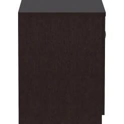Lorell® Essentials 36"W 2-Door Storage Cabinet, Espresso