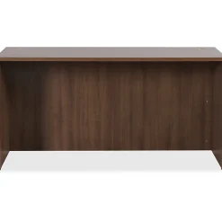 Lorell® Essentials 67"W Office Suite Computer Desk Shell, Walnut