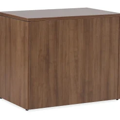 Lorell® Essentials 36"W x 22"D Lateral 2-Drawer File Cabinet, Walnut