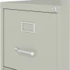 Lorell Fortress Series 22" Commercial-Grade Vertical File Cabinet - 15"x 22" Depth x 40.2" - 3x Drawer(s)  - 42298