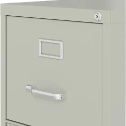 Lorell Fortress Series 22" Commercial-Grade Vertical File Cabinet - 15"x 22" Depth x 40.2" - 3x Drawer(s)  - 42298