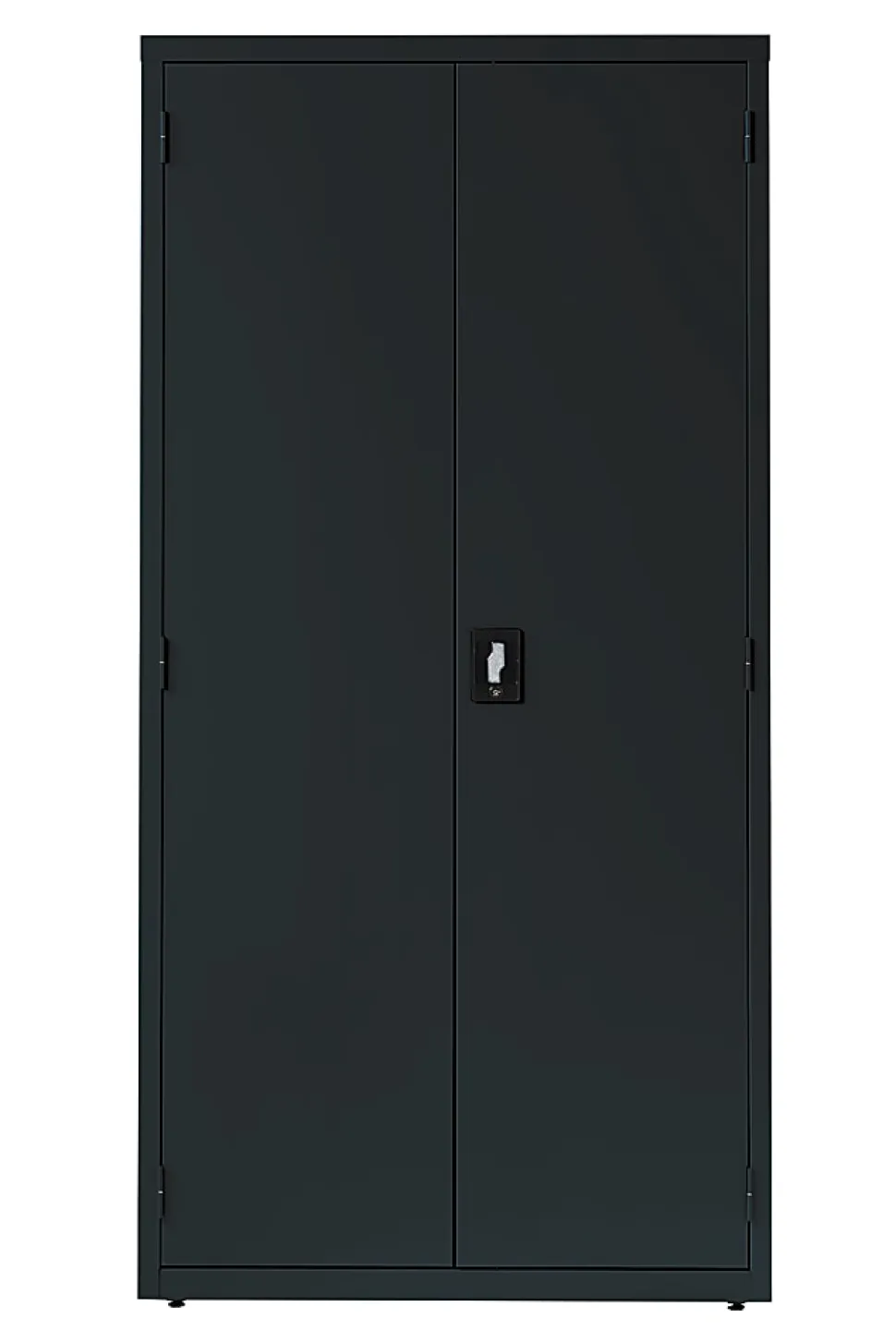Lorell® Fortress Series 18"D Steel Storage Cabinet, Fully Assembled, 5-Shelf, Black