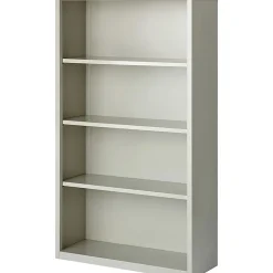 Lorell® Fortress Series Steel Modular Shelving Bookcase, 4-Shelf, 60
